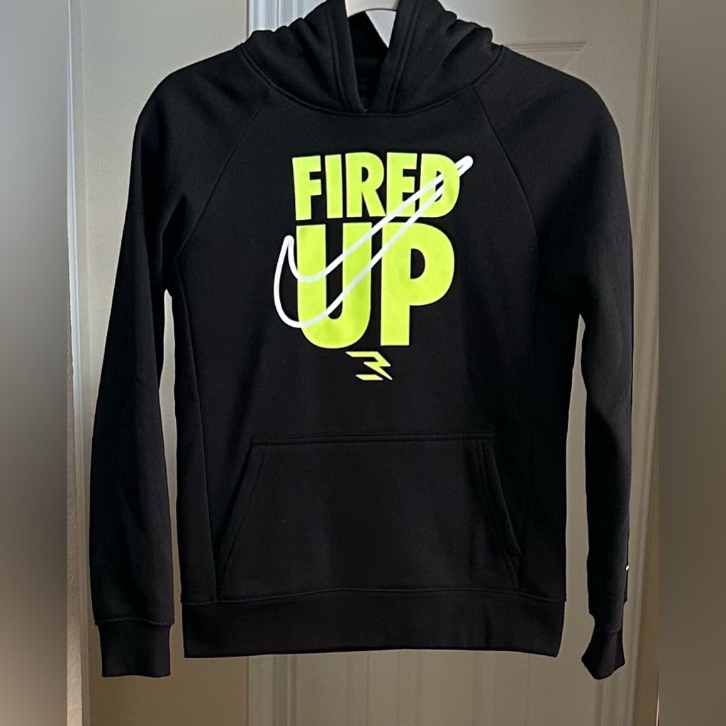 Nike Fired Up Hoodie Nwot